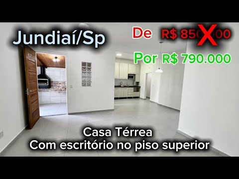 Casa térrea a venda Vila Progresso Jundiaí/SP