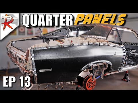 DIY Quarter Panel & Outer Wheel House Install  | EP 13 RUSTORATIONS: 1972 Chevy Nova