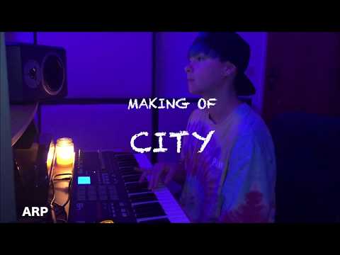 Making of "City" || 432Hz Trap Beat