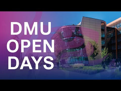 Join us at a DMU Open Day