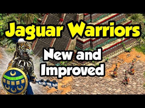 Testing the New and Improved Jaguar Warrior! (AoE2)