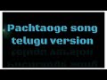 Pachtaoge Full Video Song Telugu Version