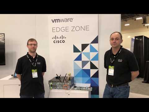 VMworld 2018 US - at Cisco, Tobias Huelsdau & Lucas Hanson | close look at Xeon D based UCS E-Series