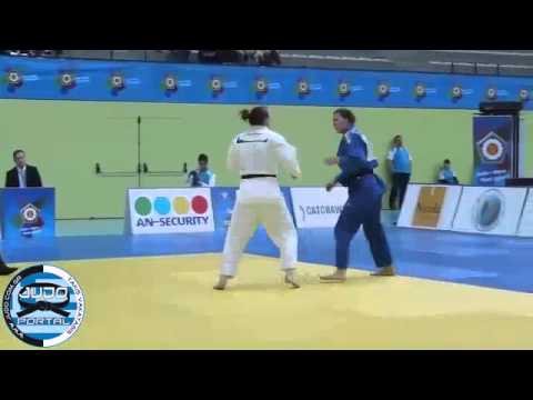 European Judo Open Women Lisbon 2013 Bronze o78kg KINNANE Caroline (GBR) -  HEISE Annika (GER)