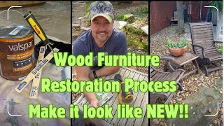 How to Revive Your Outdoor Space: Wood Patio Furniture Restoration