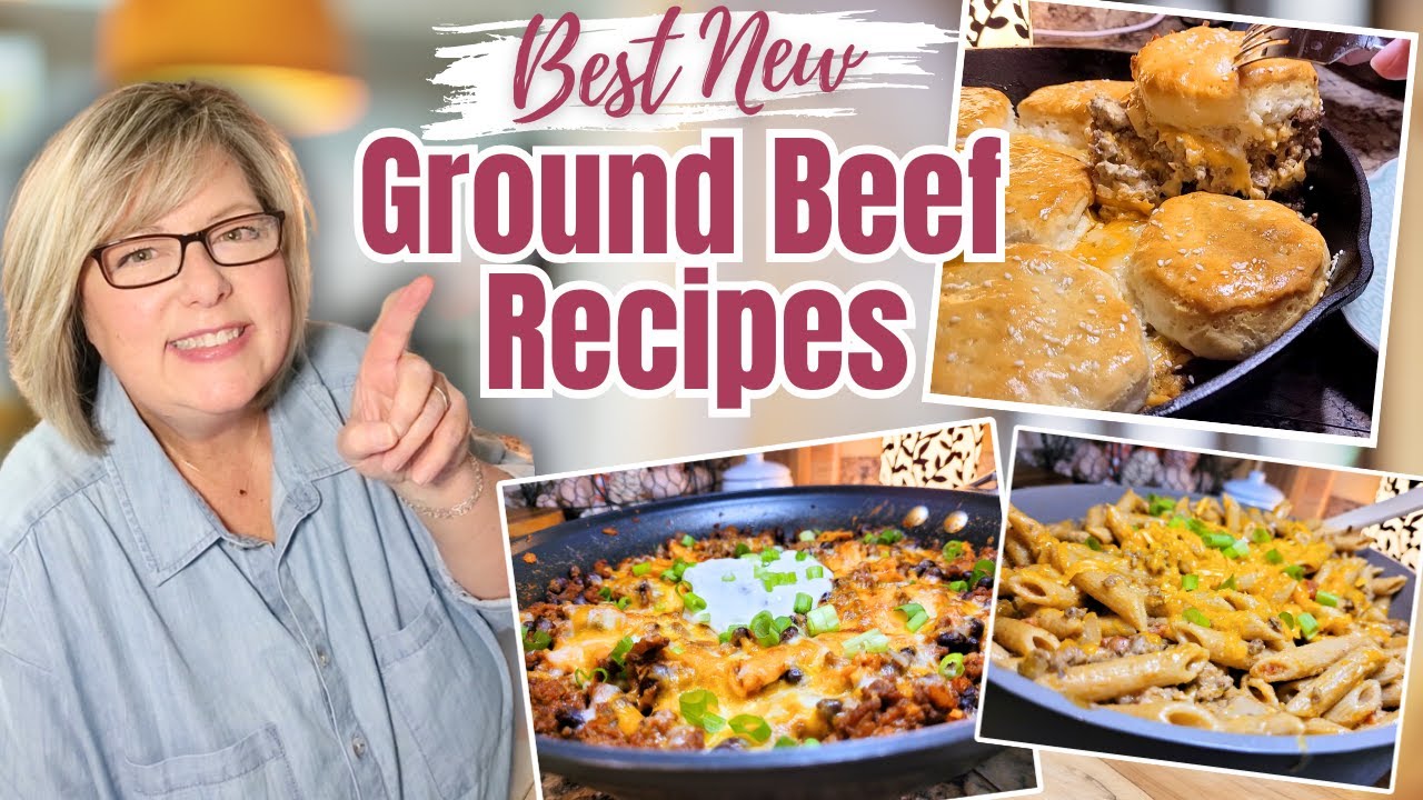 5 of the BEST 🌟 Ground Beef Recipes You’ve Never Tried (But Will LOVE!) Easy Dinners Anyone Can Make