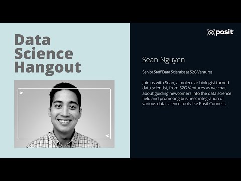 Sean Nguyen @ S2G Ventures | Data Science Hangout - YouTube