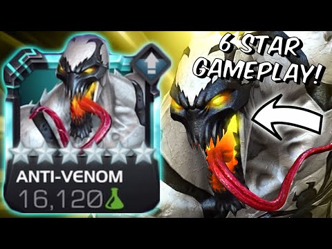 6 Star Anti-Venom First Look Gameplay! - RAMP UP TRUCK?!?! - Marvel Contest of Champions