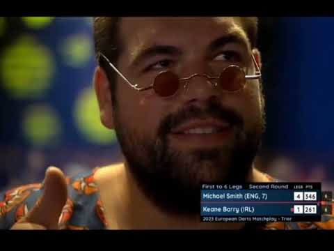 Darts Michael Smith vs Keane Barry