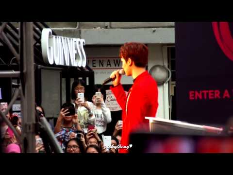 [FANCAM] 150614 N dances to 'Up & Down' + Hyuk's Aegyo @ K-POP WORLD FESTIVAL 2015 IN MALAYSIA