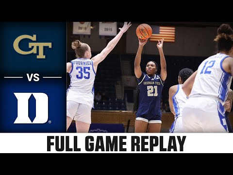 Georgia Tech vs. Duke Full Game Replay | 2025-26 ACC Women's Basketball