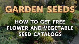 How to Get Free Flower and Vegetable Seed Catalogs