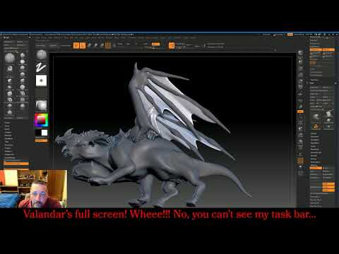 Chimera - 3D Sculpting for 3D Printing Miniatures E198