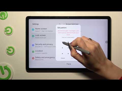 How to Add Screen Lock to SAMSUNG Galaxy Tab S9 FE
