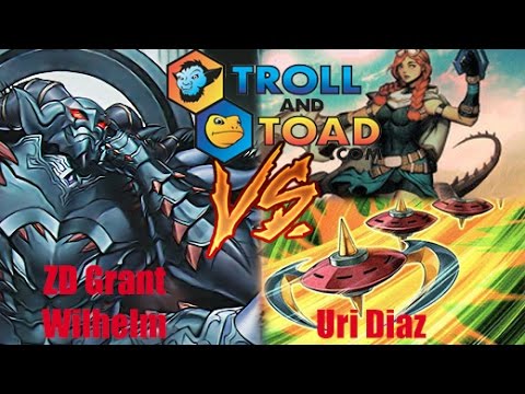 Zodiac Duelist Round 1: Uri Diaz (Kozmo Speedroid) Vs ZD Grant (Monarch)