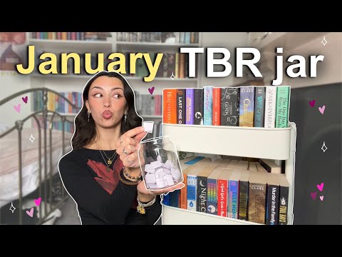 *TBR jar* chooses my January reads🫙📚💕
