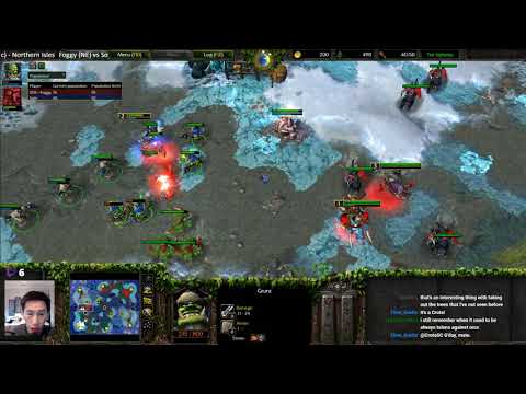 Foggy (NE) vs Soin (Orc)  - WarCraft 3 - Recommended - WC2693