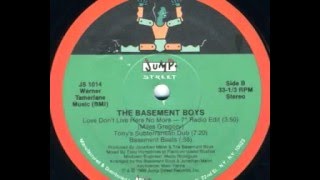 The Basement Boys - Love Don't Live Here No More (Tony's Subterranean Dub)