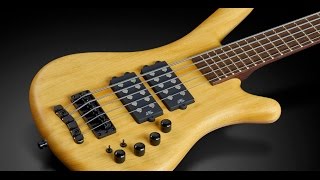 Video thumbnail for Warwick Custom Shop Masterbuilt - Corvette $$ 5-String - Yellow Heart #16-3161 by Framus & Warwick