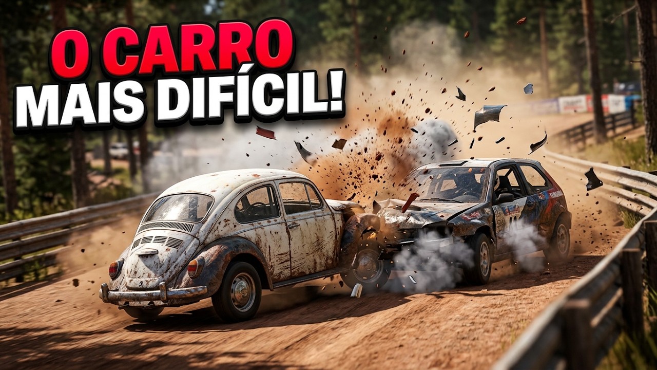 FUSCÃO DO VERRO VELHO! - Wreckfest 2 Carreira #11