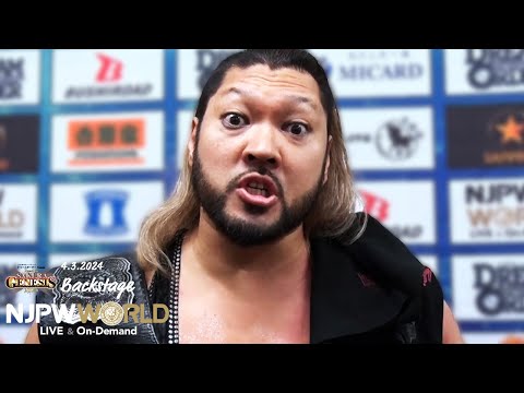 EVIL Pitches A Lumberjack Match Against Jon Moxley At NJPW Dominion