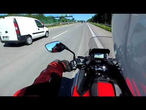 Probefahrt mit der neuen NC750X 2021 im Raum OHZ