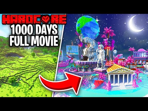 Forrestbono - I Survived 1000 Days in Hardcore Minecraft [FULL MOVIE]