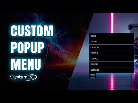 Divi 5 Interactions Tutorial: Build a Mobile-Style Bottom Menu Popup