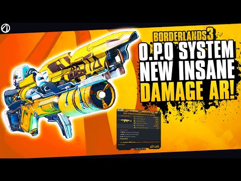 Borderlands 3 - O.P.Q System New Crazy Assault Rifle | Revenge of The Cartels Update Best Weapons