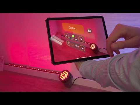 AR Smart Control in Traxon Technologies Showroom
