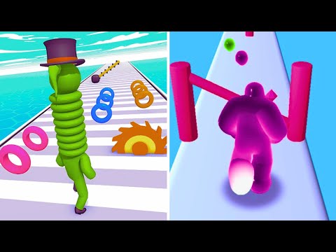Long Neck Run 🥰Vs🥰 Blob Runner 3D | Walkthrough Max Gameplay DK6655