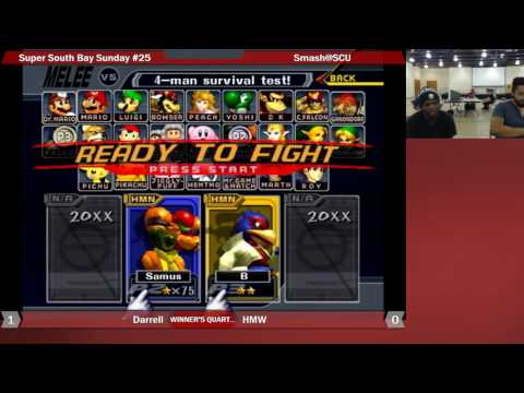 SSBS#25 - Darrell vs. HMW - Melee Singles Winners Quarters