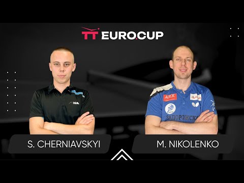 18:00 Serhii Cherniavskyi - Maksym Nikolenko 29.08.2025 TT Euro.Cup Ukraine Star TABLE 3