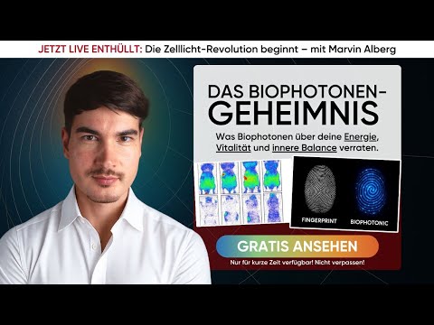 🔥 Biophotonen: Was die Wissenschaft Dir verschweigt! FREIGEIST LIVE: Marvin Alberg von Neowake
