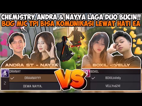 VIDEO LAGA DUO BUCIN ANDRA NAYYA MIC CHECK! GUA DIKIRA JOKI? NIH GUA HANDCAM BIAR PUAS🤣