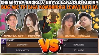 Download lagu VIDEO LAGA DUO BUCIN ANDRA NAYYA MIC CHECK! GUA DIKIRA JOKI? NIH GUA HANDCAM BIAR PUAS🤣 mp3