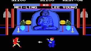 MSX Game: Yie Ar Kung-Fu 2:  The Emperor Yie-Gah (1985 Konami)