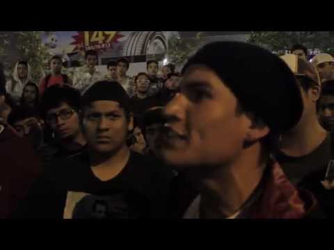 Samex vs Dustin - Semifinales - Sin FronteRap 2014