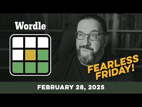 Doug plays today's NYT Wordle Puzzle Game for 2/28/2025 - YouTube
