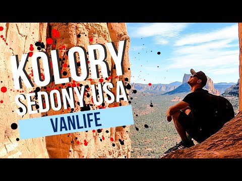 Tutaj kiedyś mieszkali ludzie, Trekking górski w Sedonie USA.                     Vanlife Vlog # 284