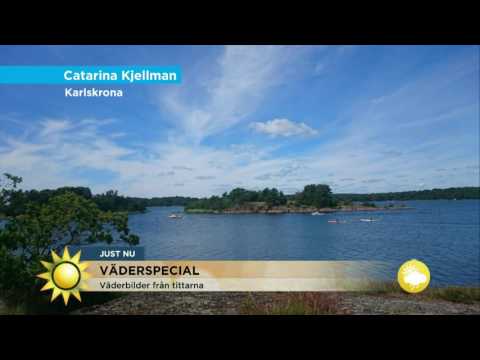 Tittarnas väderbilder - "Svensk sommar i sitt esse!" - Nyhetsmorgon (TV4)
