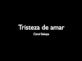 Tristeza de amar