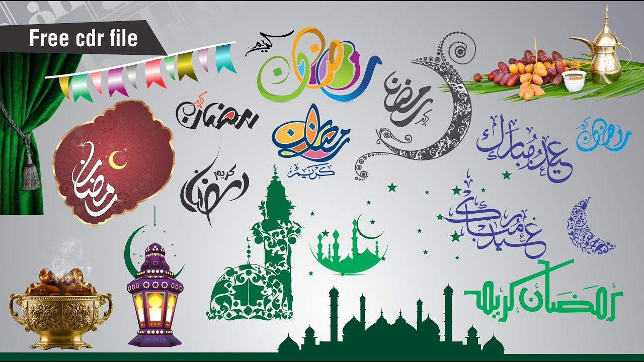 Ramadan kareem Vector Free  || Urdu | हिंदी|| #Graphic House