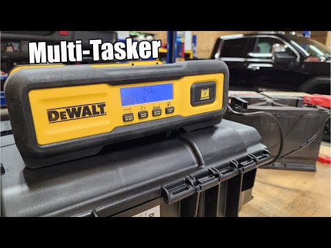 DEWALT 30A Battery Charger 3A Battery Maintainer with 100A Engine Start Review DXAEC100