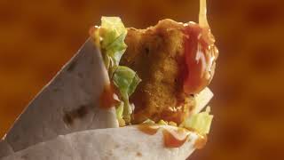 McDonald´s Hot Honey Snack Wrap 🍯🌯🔥