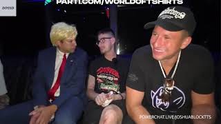 STEVEWILLDOIT X JOSHUA BLOCK (WORLD OF TSHIRTS)!!!