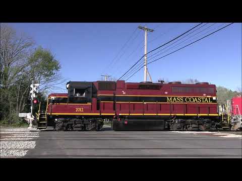 Mass Coastal crossing tests at Myricks Junction - Scrap metal traffic - 5/2023