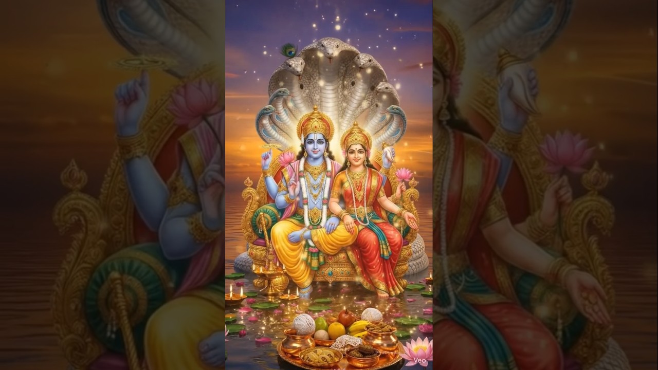 लक्ष्मी नारायण भजन ❤️ सुनते ही मन शांत हो जाएगा!#vishnu #narayan #hari #bhajan #vishnu #narayan