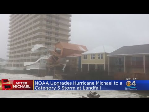 NOAA Upgrades Hurricane Michael To Category 5