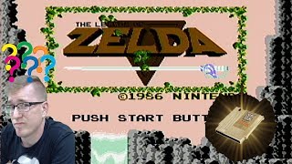 Crazy Legend of Zelda Gold Cartridge NES Craigslist Find!!!